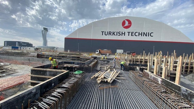 THY TEKNİK A.Ş. İSTANBUL HAVALİMANI MRO A-B TESİSLERİ (FAZ-2) İNŞAAT YAPIM İŞİ